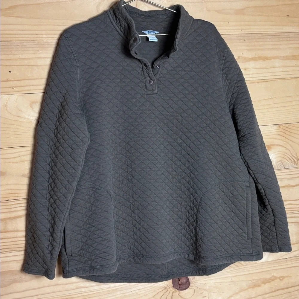 Duluth Quilted Pullover sweatshirt‎
